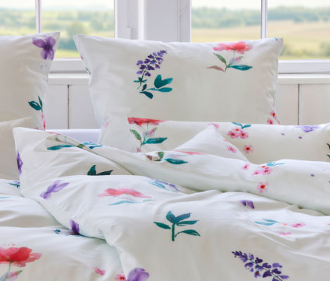 Inspirationen fürs Schlafzimmer mit hochwertige Bettwäsche in Bio-Qualität von Cotonea