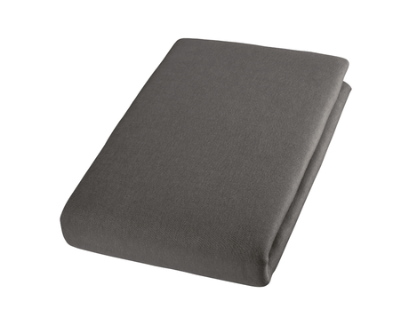 Bio Pima-Spannbettlaken Premium aus Doppeljersey in Anthrazit von Cotonea