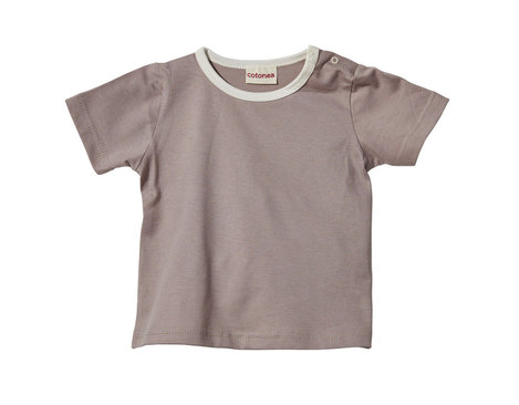 Baby und Kleinkind T-Shirt aus Bio Baumwolle in Sand