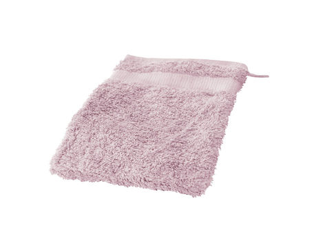 Frottier-Waschhandschuhe aus Bio-Baumwolle von Cotonea in Rosa Rot