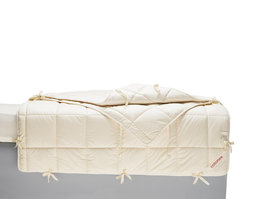 Vier-Jahreszeiten-Bettdecke aus reiner Bio-Baumwolle für das ganze Jahr