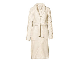 Frottier-Bademantel von Cotonea aus Bio-Baumwolle in Natur
