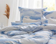 Bio Bettwäsche Kissenbezüge mit Wolken Design von Cotonea