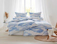 Bio Bettwäsche im Schlafzimmer mit Wolken Design von Cotonea