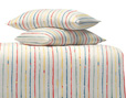 Bio Kinderbettwäsche Bettbezug und Kissen von Cotonea mit Streifenmuster Stripy