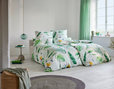 Bio Bettwäsche aus Bio Baumwolle im Schlafzimmer in Design Tropal von Cotonea