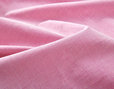 Gewebestoff der Bio Baumwoll Bettwäsche Chambray Pastell in Rosa