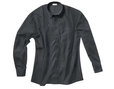 Herren Hemd aus Bio Baumwolle mit Button-Down Kragen in Schwarz