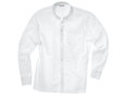 Herren Hemd aus Bio Baumwolle mit Button-Down Kragen in Weiß mit optischen Aufhellern