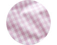 Nahaufnahme Design Vichy Karo Rosa Bettwäsche Popeline aus Bio-Baumwolle